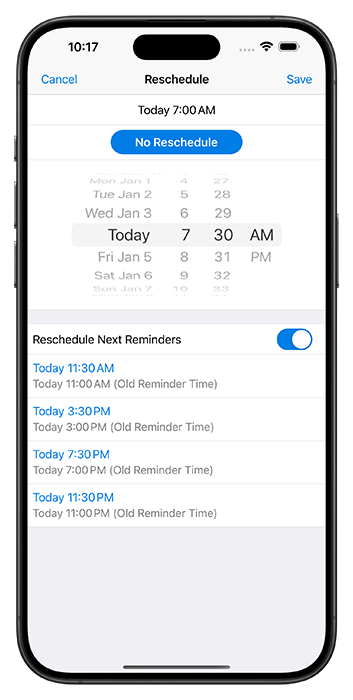  Persistence Health Medication Tracker & Pill Reminder, Visual  Reminder Alarm, 7 Day AM PM, Take and Slide, No More Second-guessing or  Double-dosing